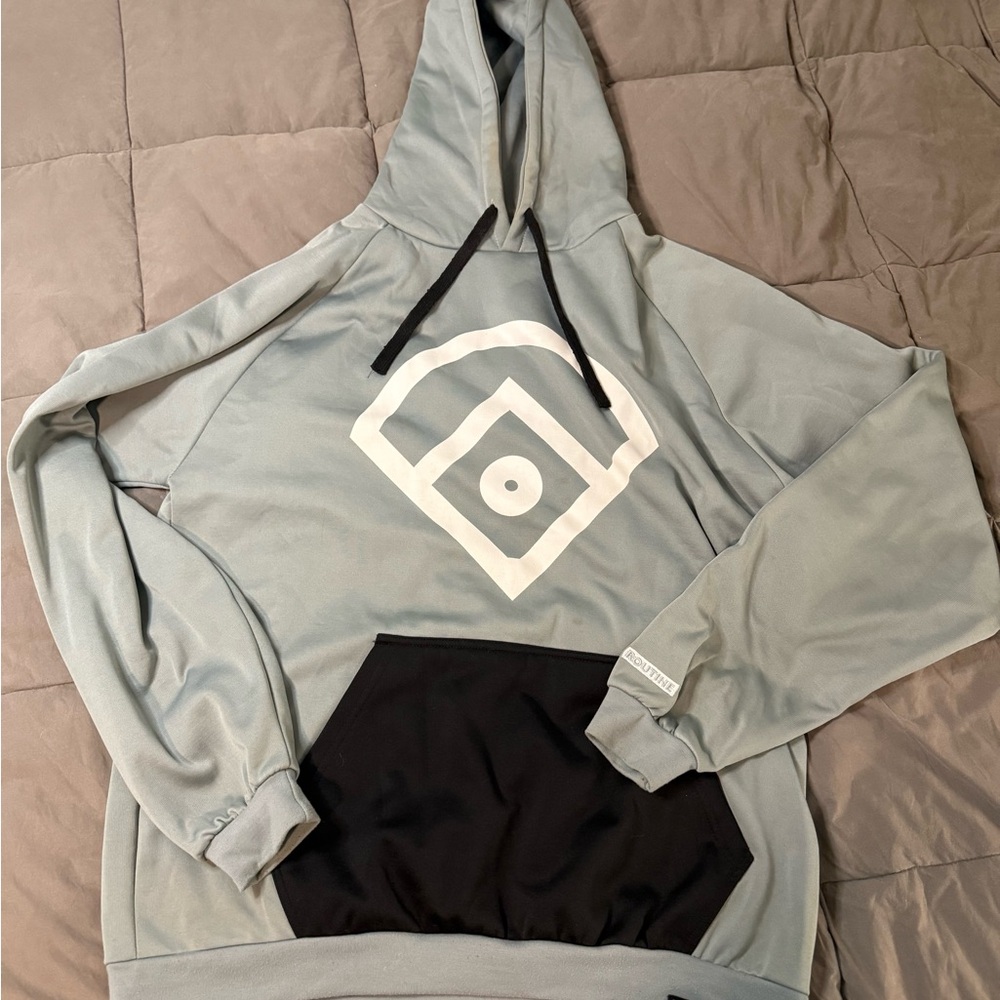 Routine Baseball Diamond Hoodie XL
